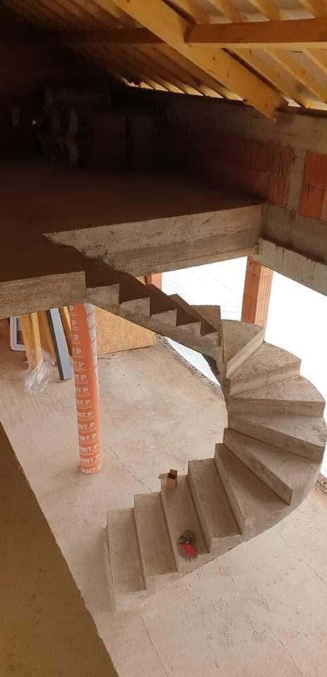 LUX RENOV — décoffrage — escalier brut
